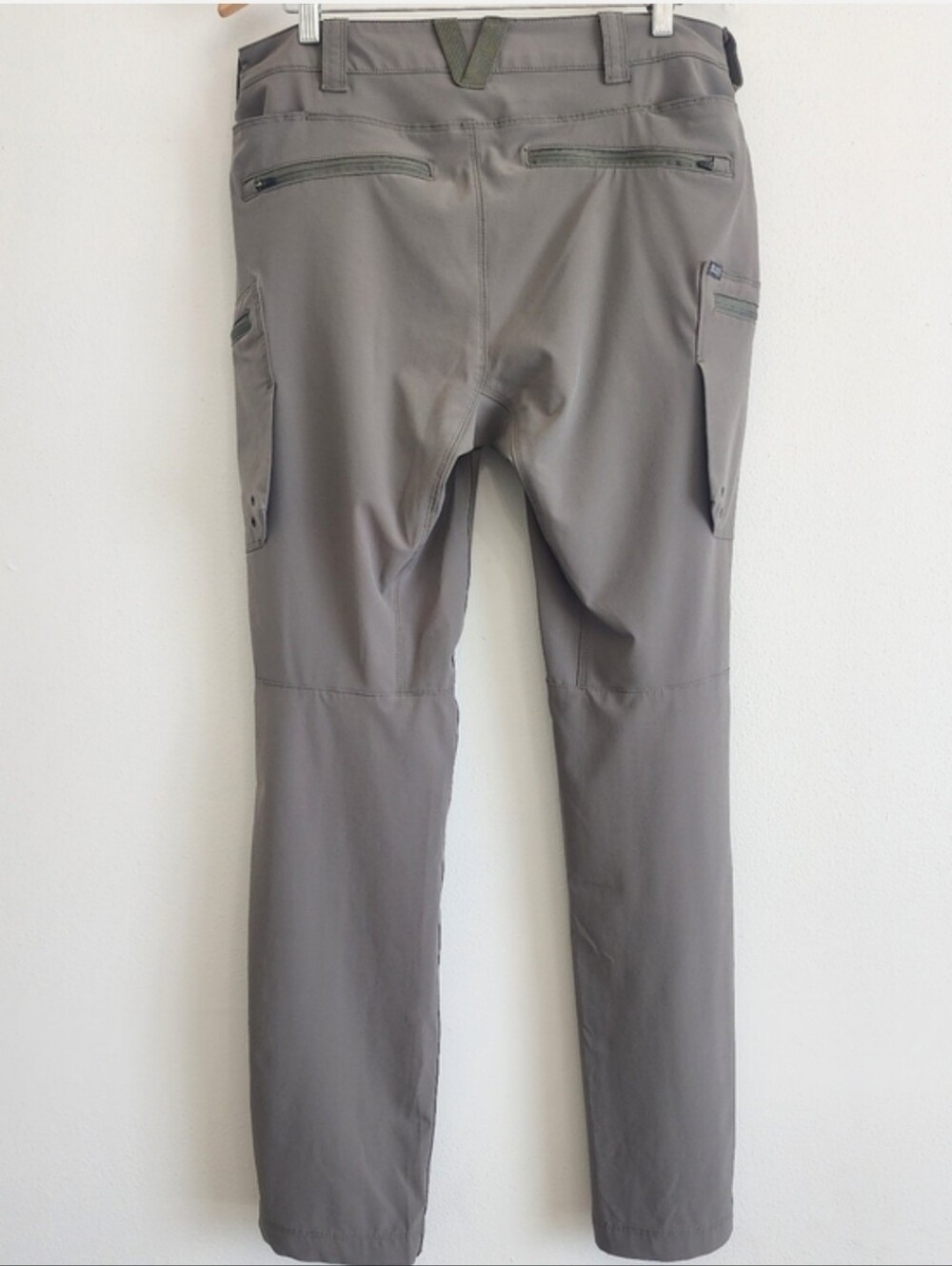 5.11 Tactical Trail Cargo Pants Mens 34x34 Slim Fit Green Hiking Outdoor Gear - Picture 8 of 14